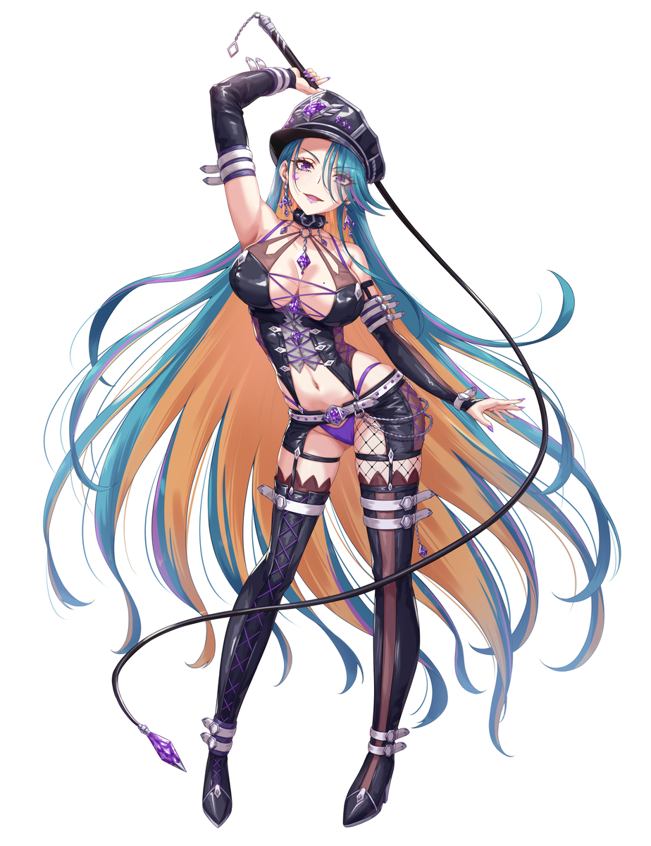 This is a pixiv picture whose title is フェステラ・クラウン・麗子　キービジュアル.