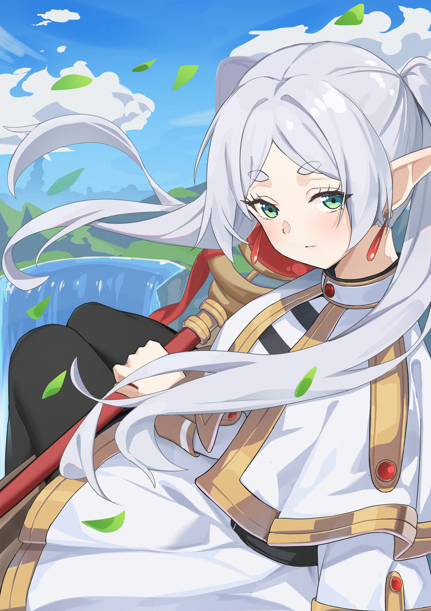 This is a pixiv picture whose title is フリーレン.
