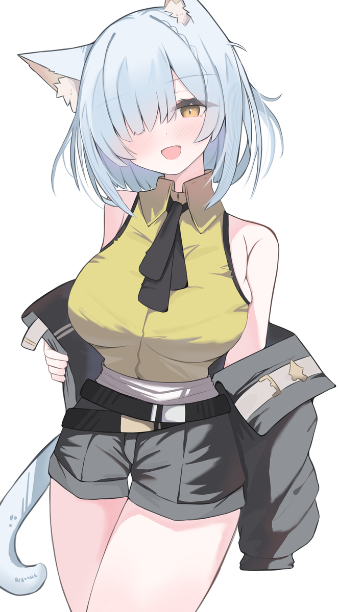 This is a pixiv picture whose title is アークナイツ デルフィーン.
