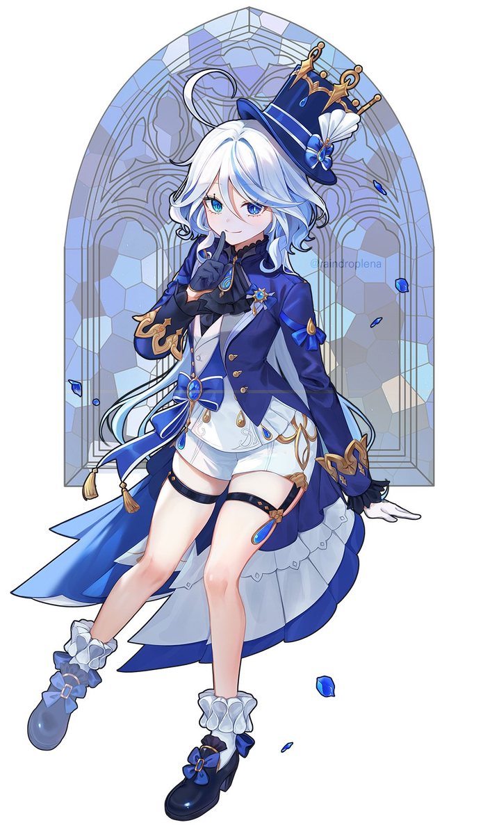 This is a pixiv picture whose title is フリーナ.