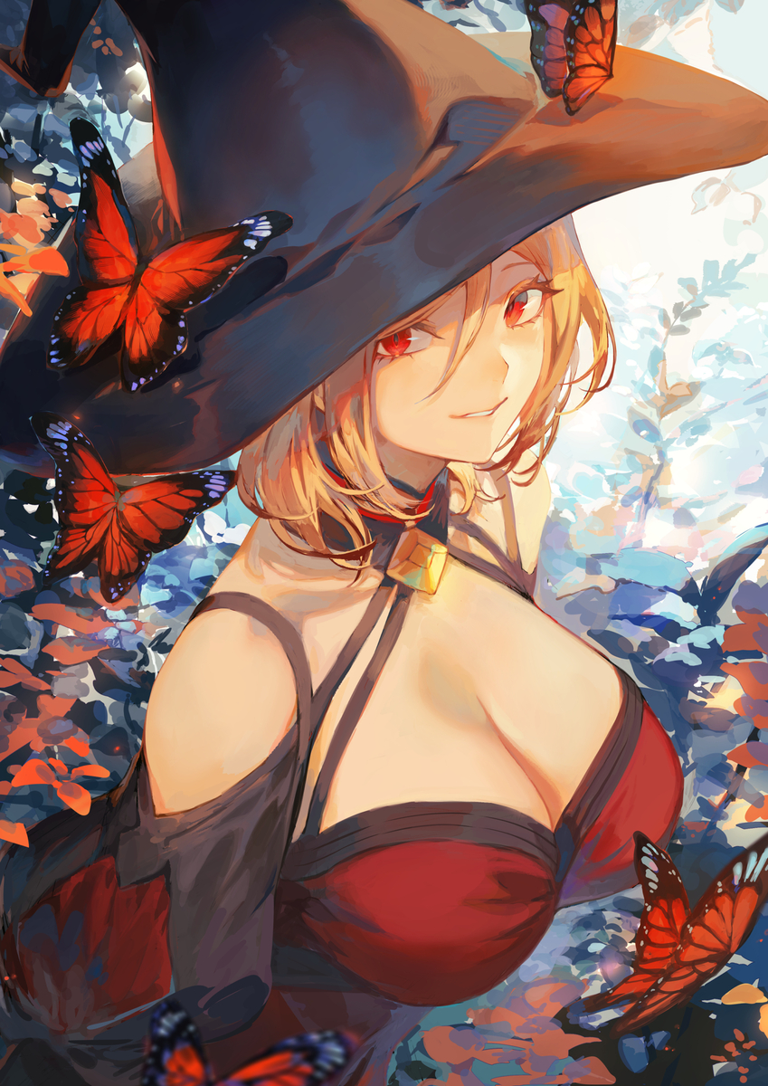 This is a pixiv picture whose title is 戦乙女といくさごと！〜女魔法使い編〜.