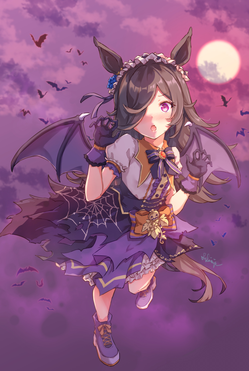 This is a pixiv picture whose title is [ウマ娘] ハロウィンライス.