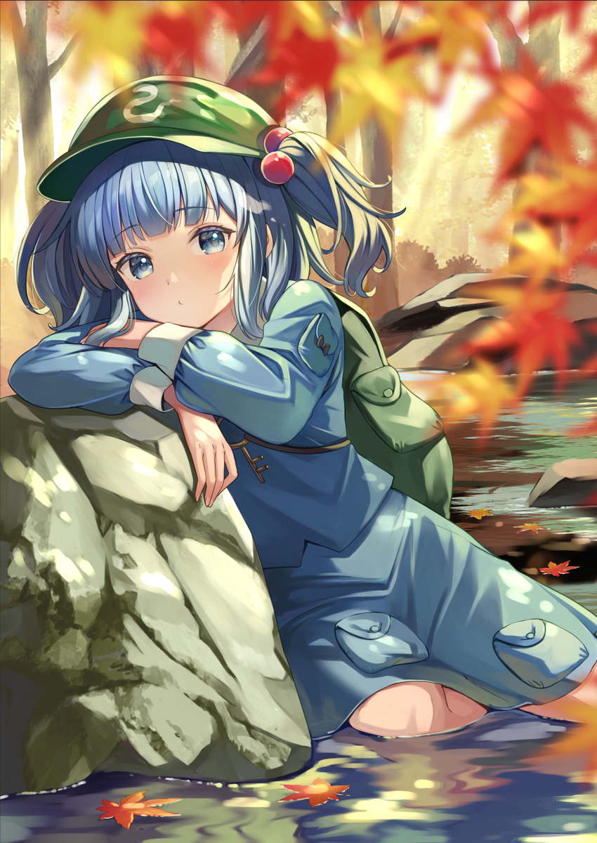 This is a pixiv picture whose title is 秋にとり.