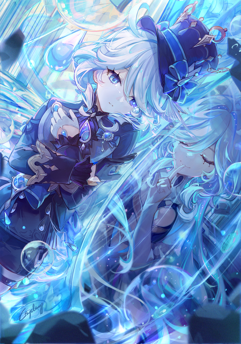 This is a pixiv picture whose title is 「ボクの正義｜ボクの罪」.