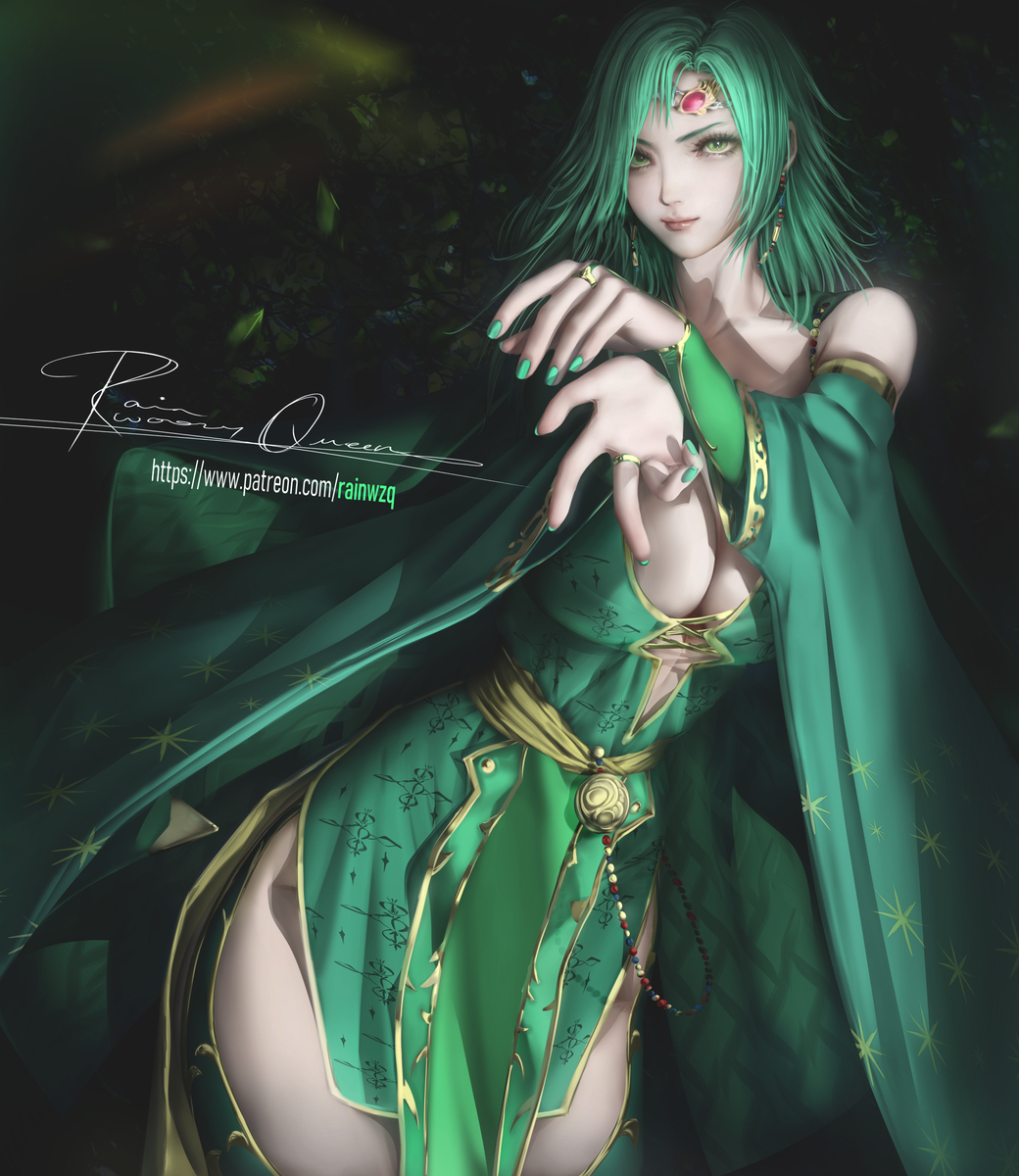 This is a pixiv picture whose title is [FinalFantasy]Rydia.