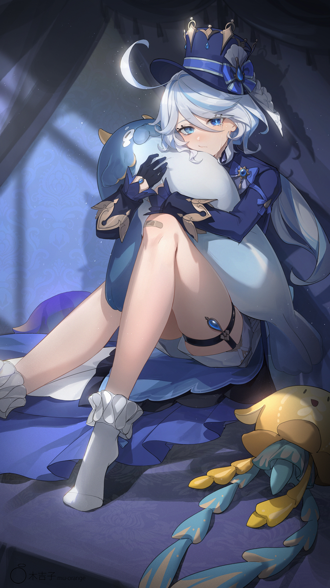 This is a pixiv picture whose title is 【原神】芙宁娜.