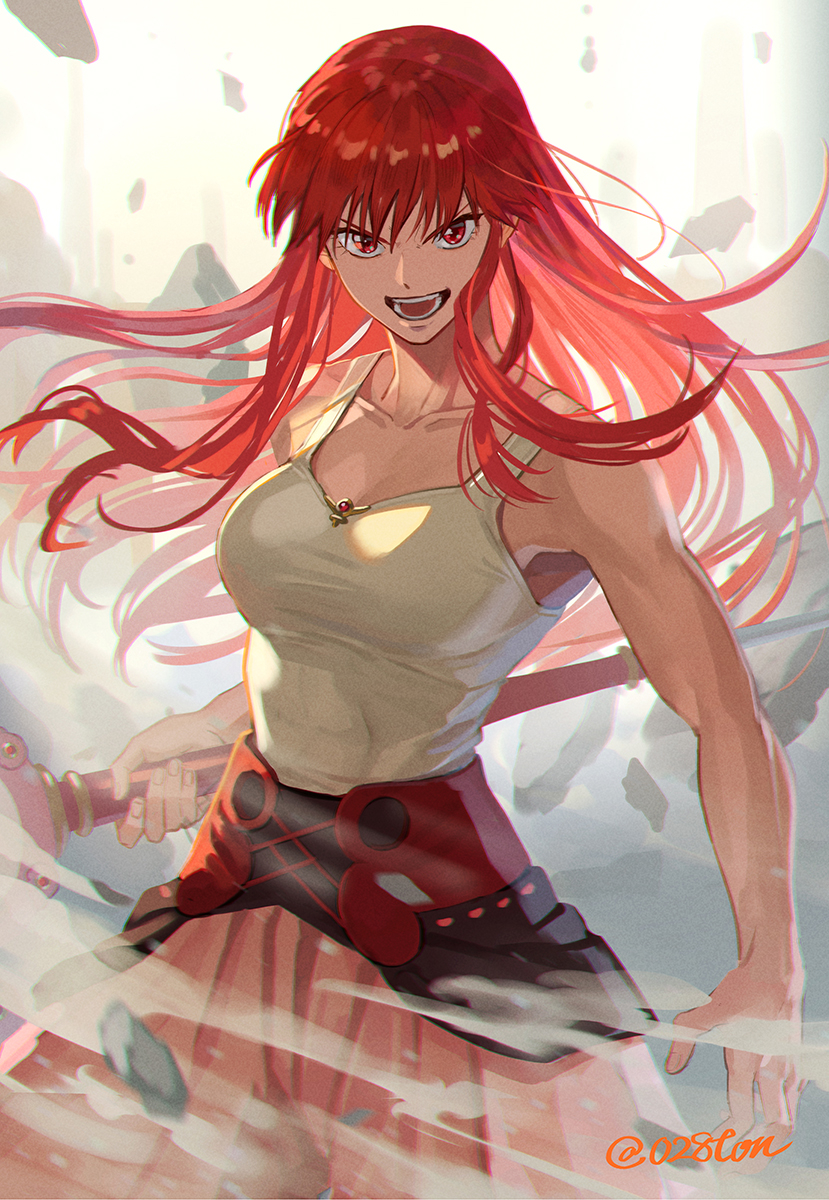 This is a pixiv picture whose title is ティオ.
