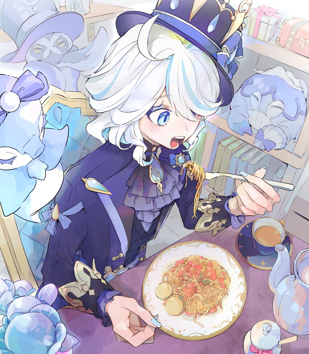 This is a pixiv picture whose title is トマトソースパスタ.