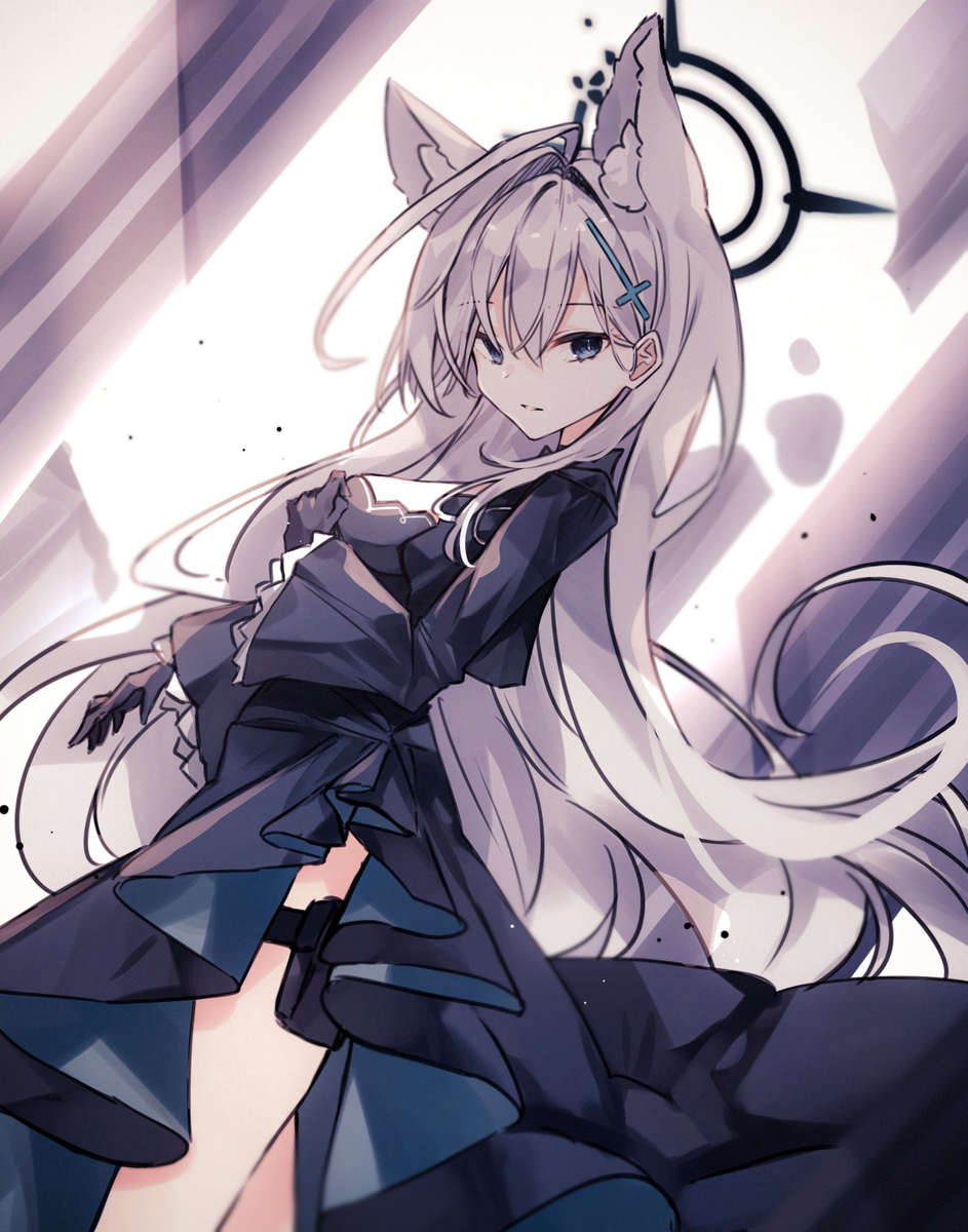 This is a pixiv picture whose title is ブルアカ.