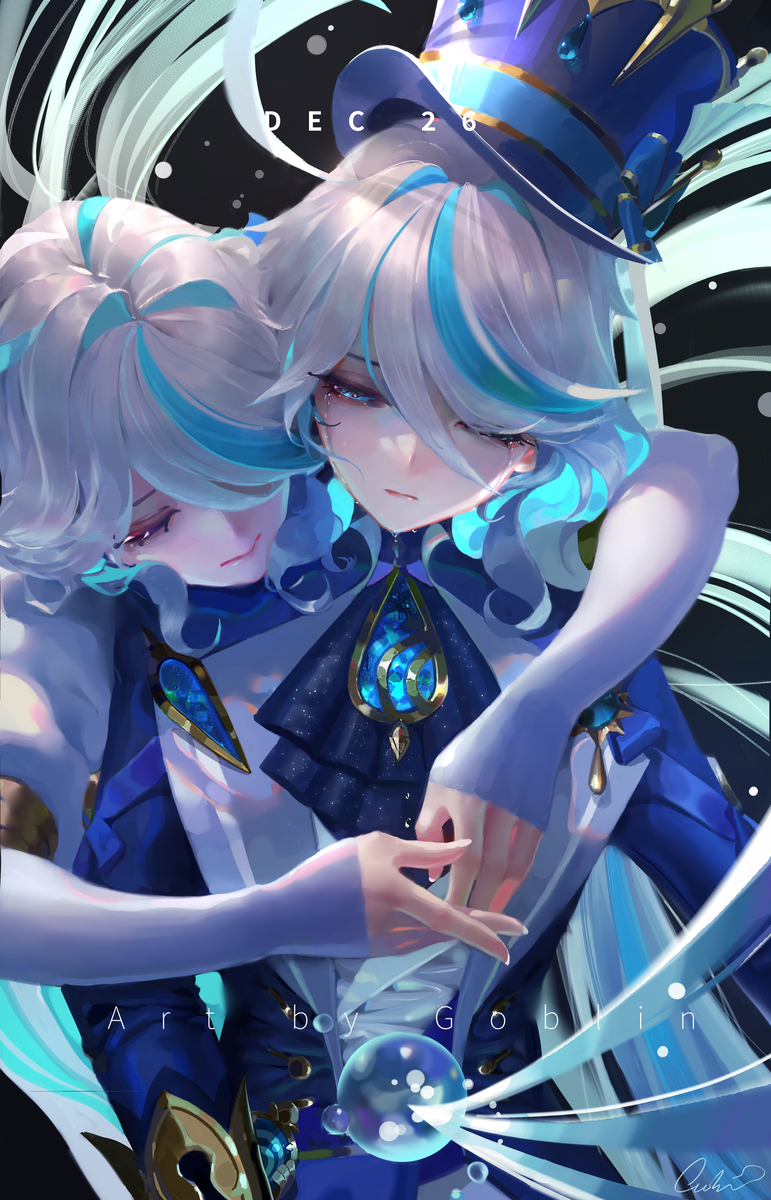 This is a pixiv picture whose title is Furina.