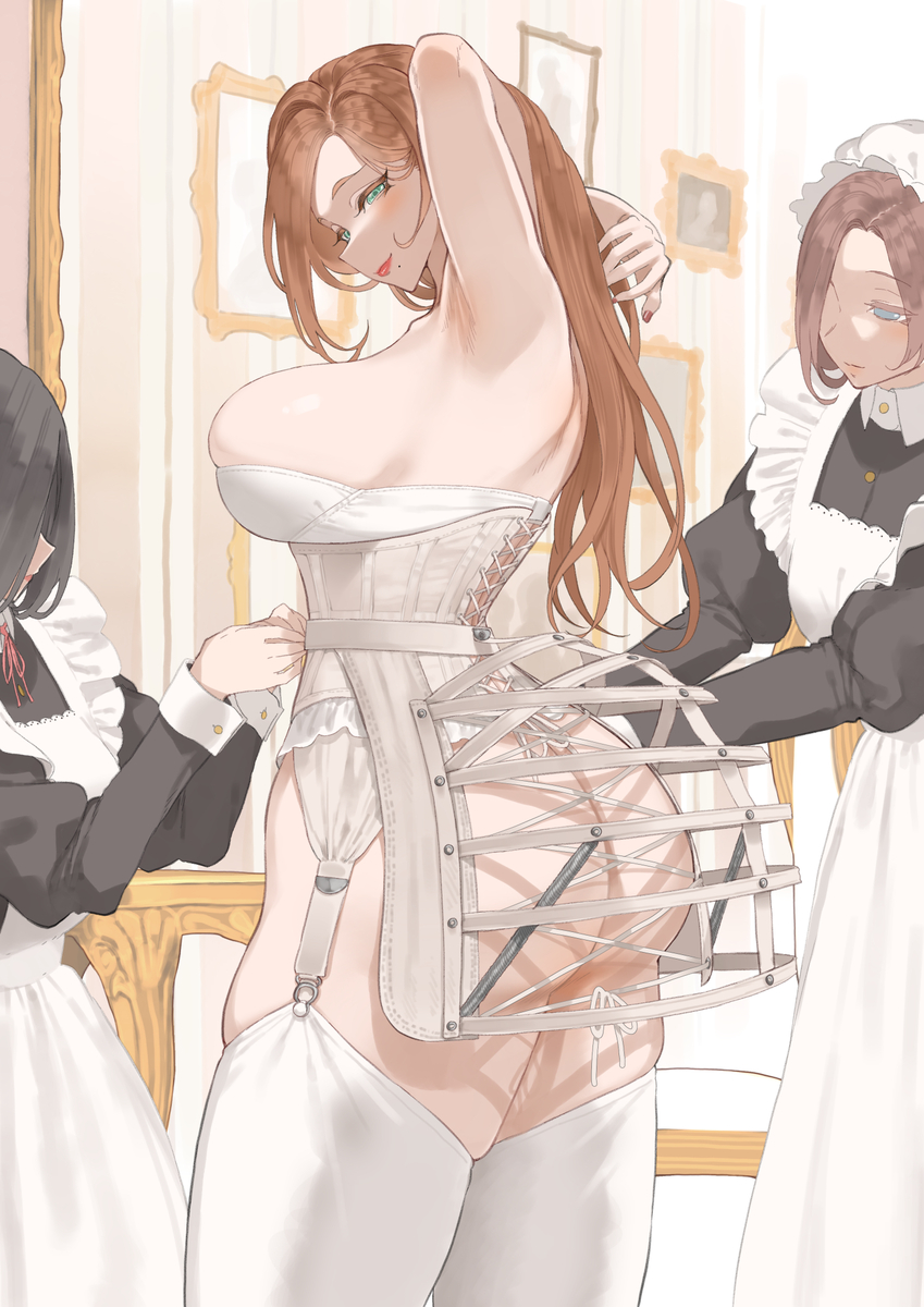 This is a pixiv picture whose title is Mistress.