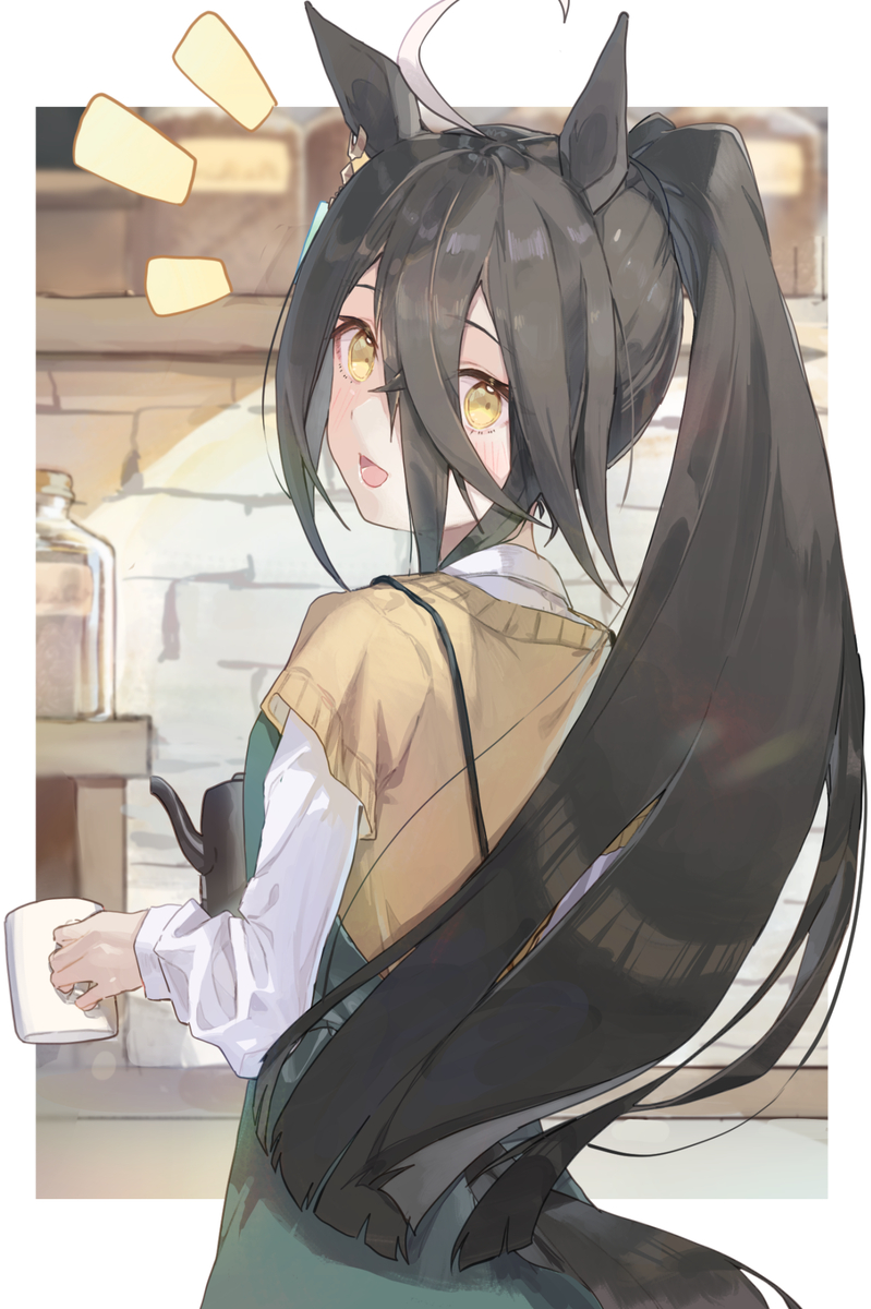 This is a pixiv picture whose title is いらっしゃいませ.