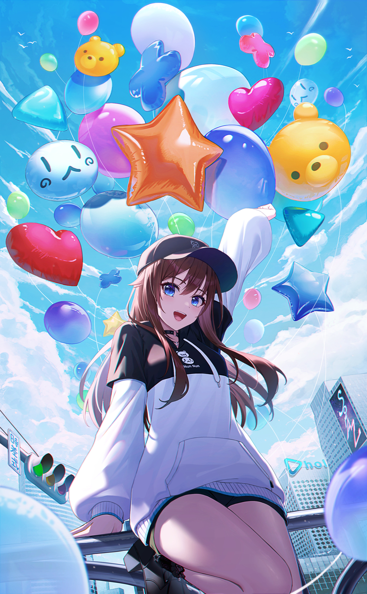 This is a pixiv picture whose title is ときのそら🎈.