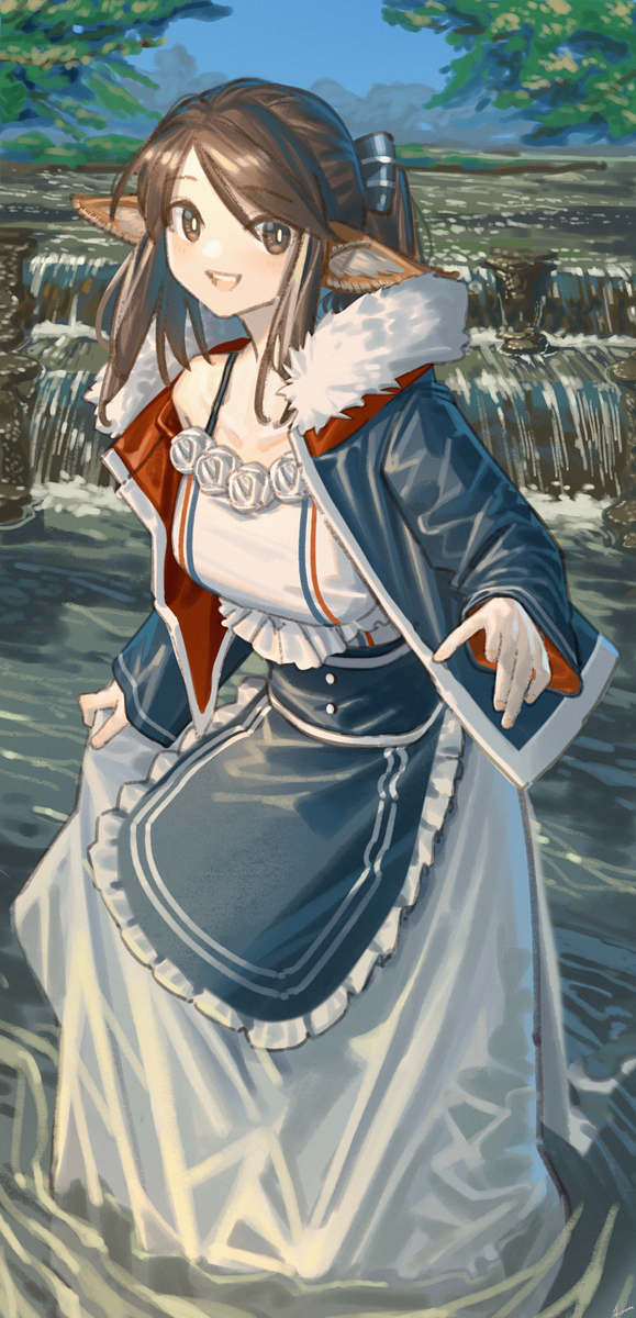 This is a pixiv picture whose title is 调香师莱娜.