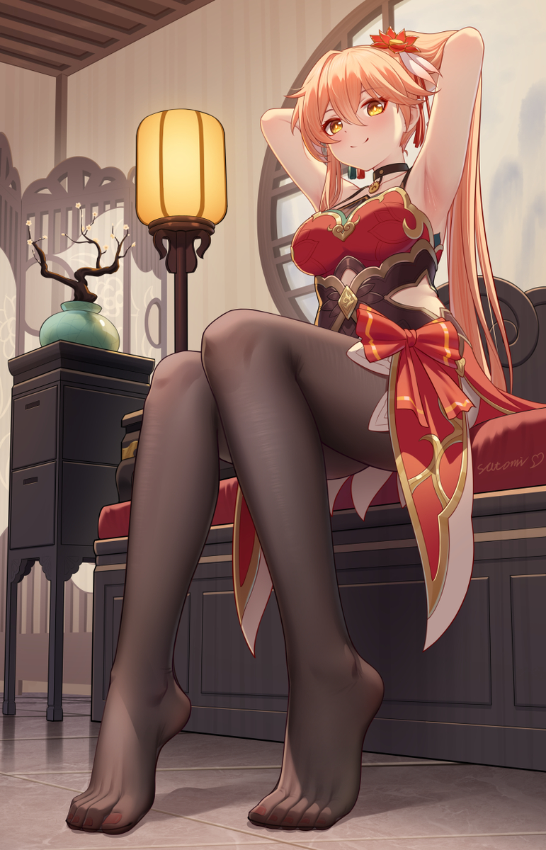 This is a pixiv picture whose title is 桂乃芬.