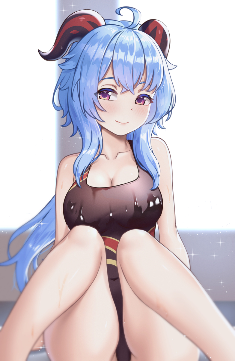 This is a pixiv picture whose title is Pool Time.