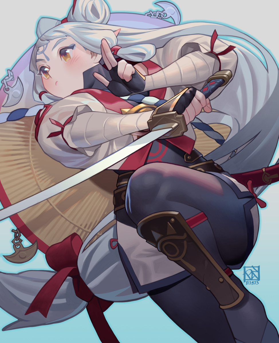 This is a pixiv picture whose title is Impa.