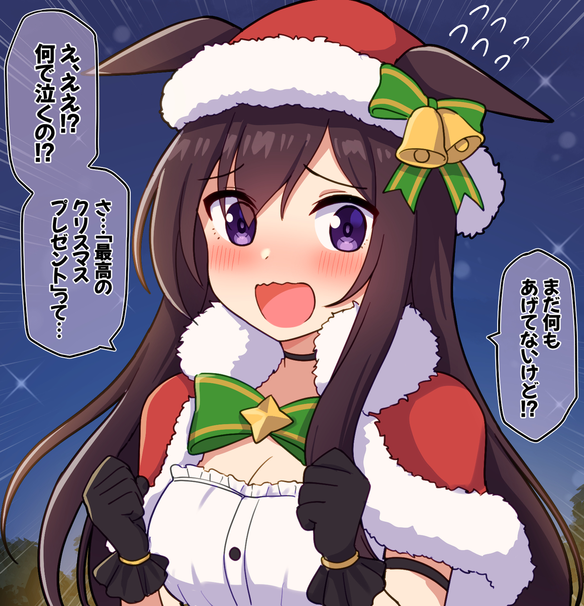 This is a pixiv picture whose title is 最高のクリスマスプレゼント.