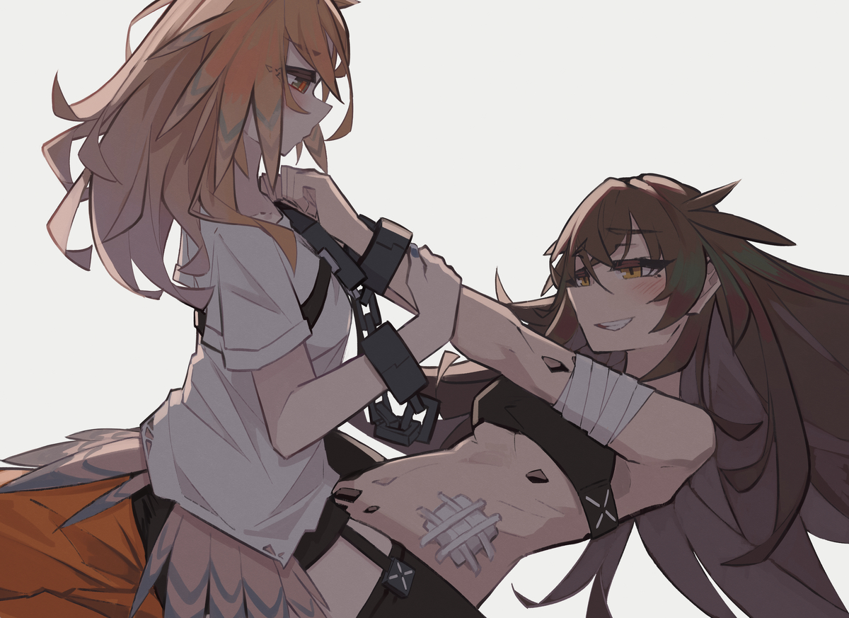 This is a pixiv picture whose title is Prison Birbs.