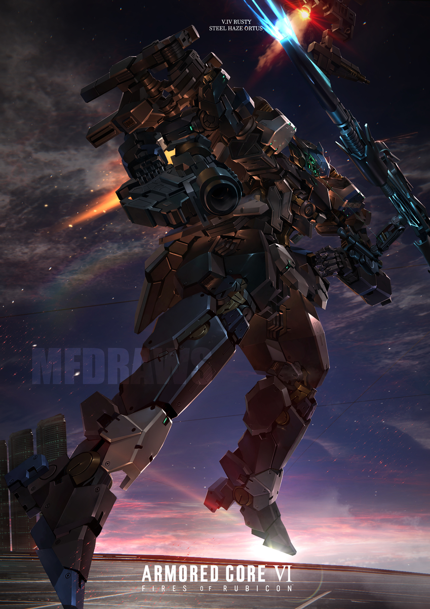 This is a pixiv picture whose title is STEEL HAZE ORTUS.