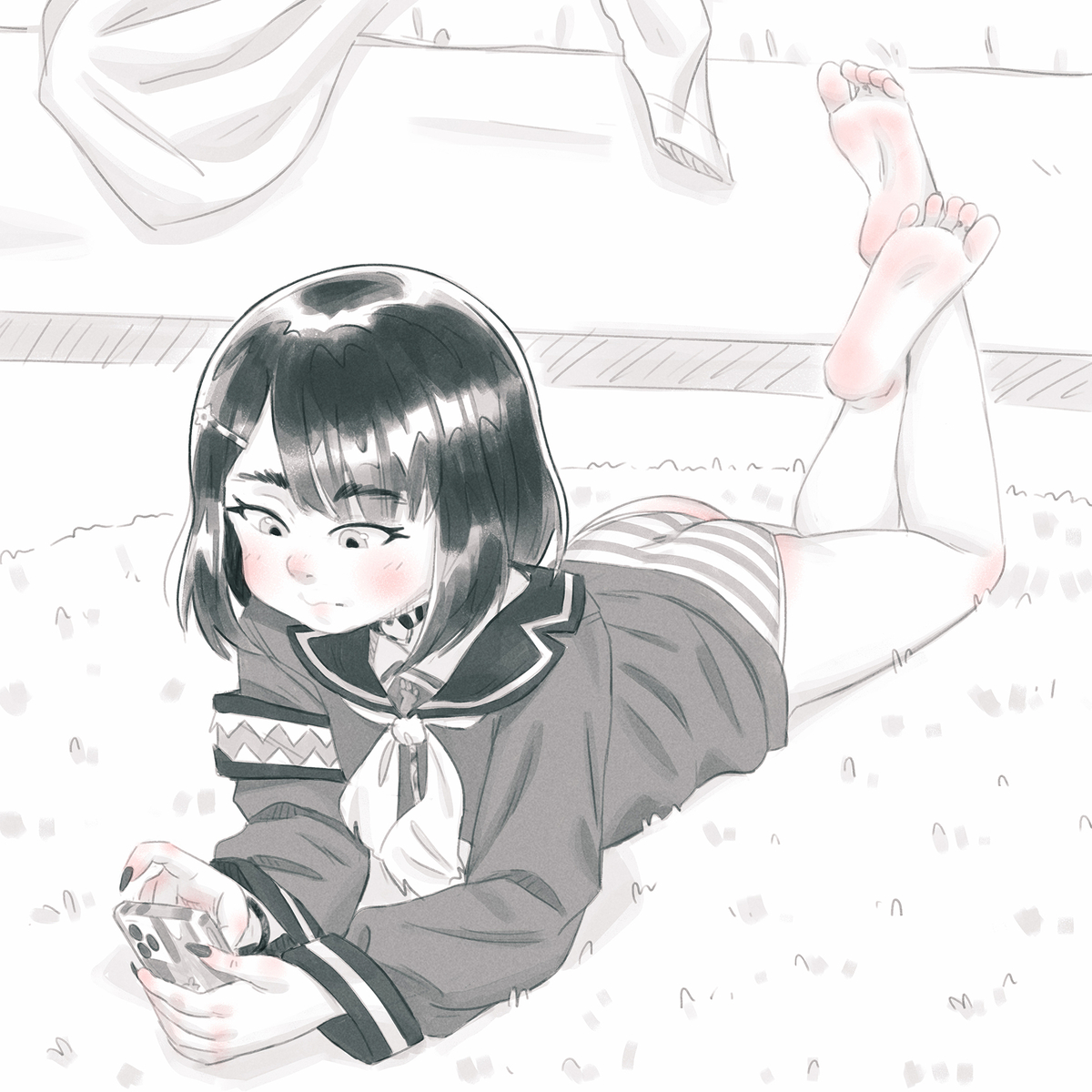 This is a pixiv picture whose title is Sketch comm - Louise.