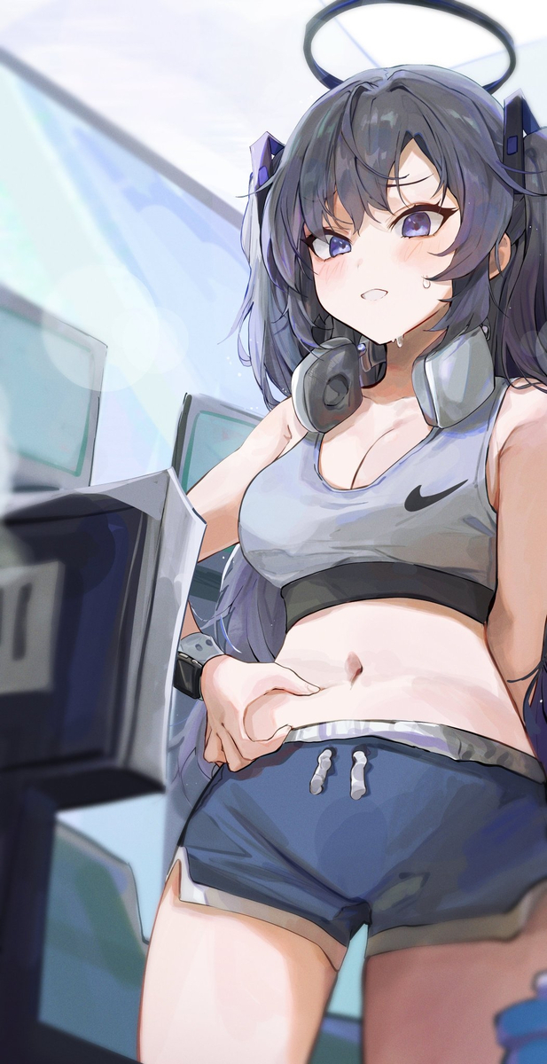 This is a pixiv picture whose title is 早瀬ユウカ 100kg.
