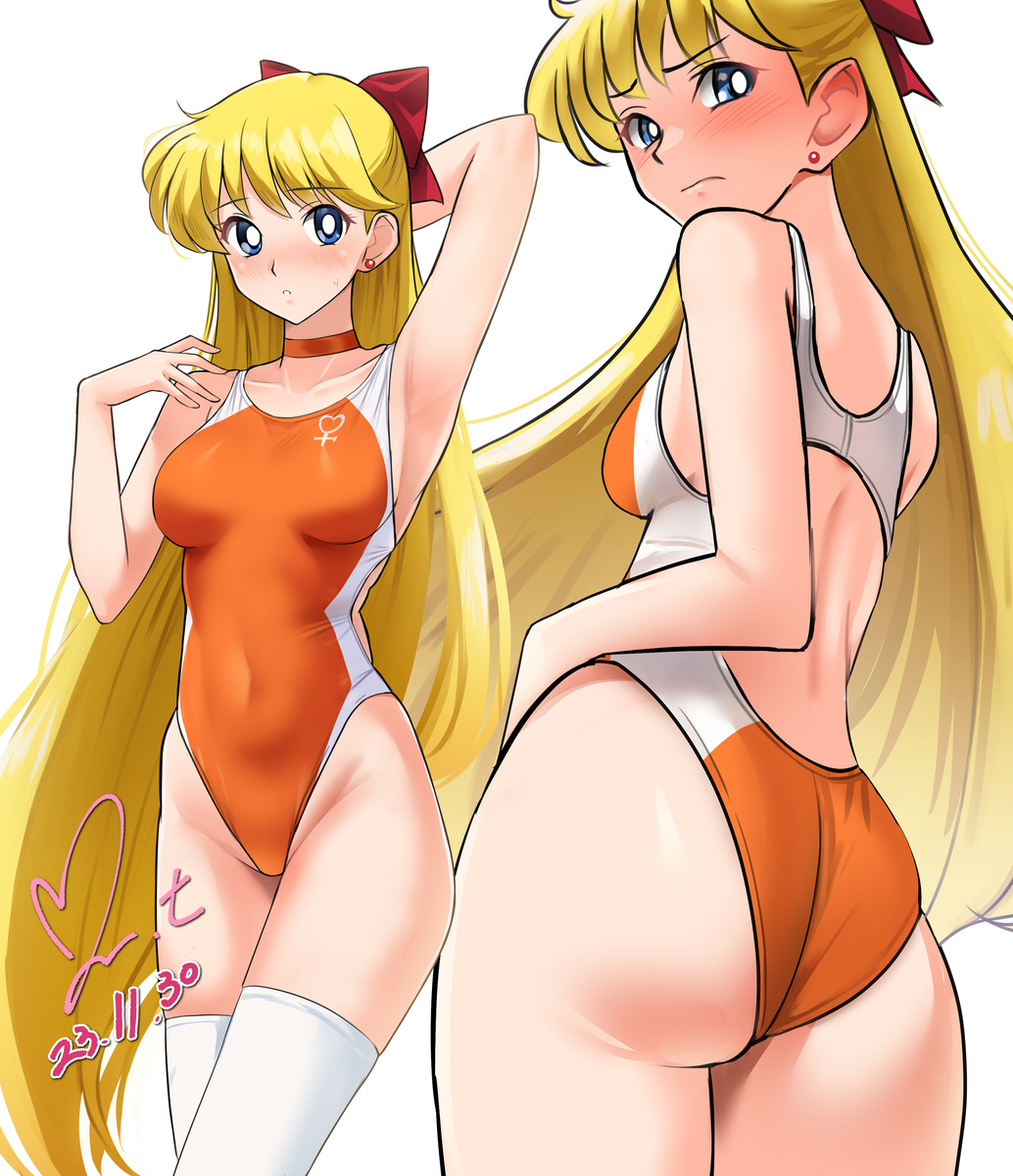 This is a pixiv picture whose title is セーラームーン-セーラーヴィーナス（愛野美奈子).