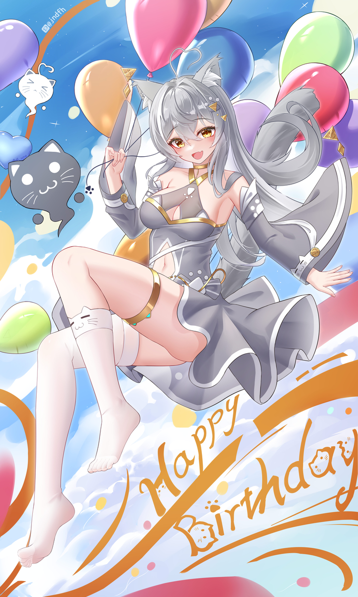 This is a pixiv picture whose title is 生日🎂🎂.