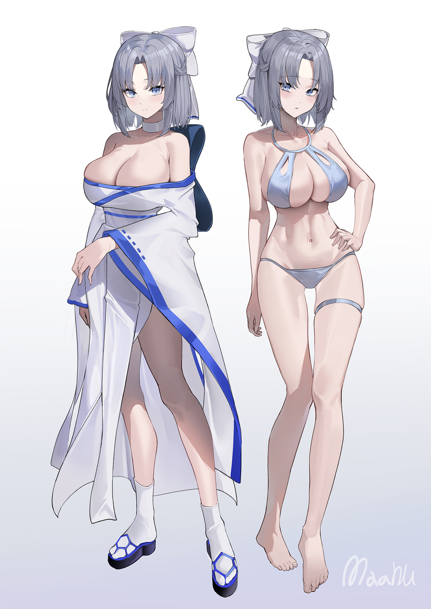 This is a pixiv picture whose title is 雪泉.
