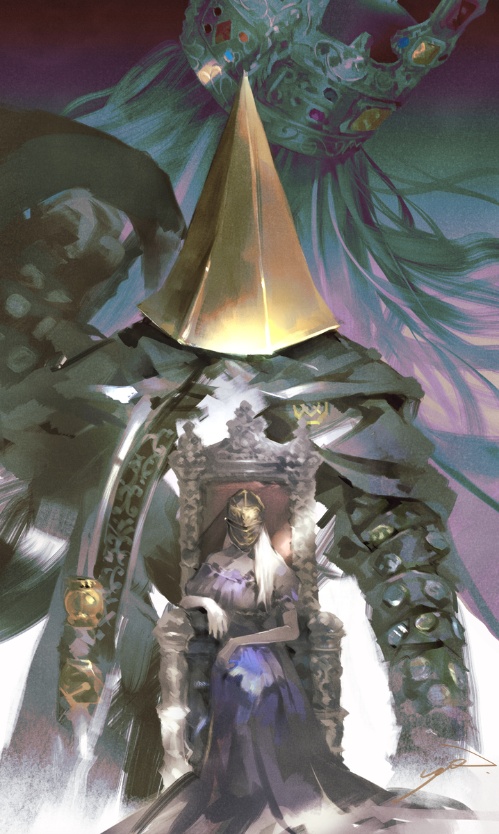 This is a pixiv picture whose title is 血の女王.