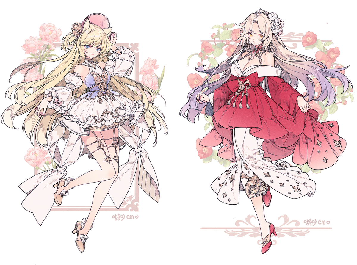 This is a pixiv picture whose title is 💖cm💖.