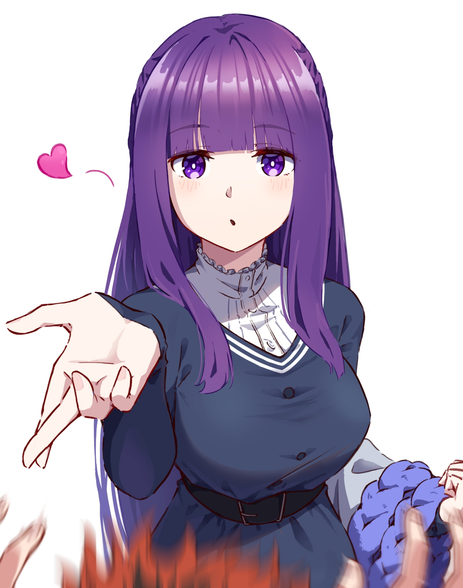 This is a pixiv picture whose title is お姉さんフェルン.