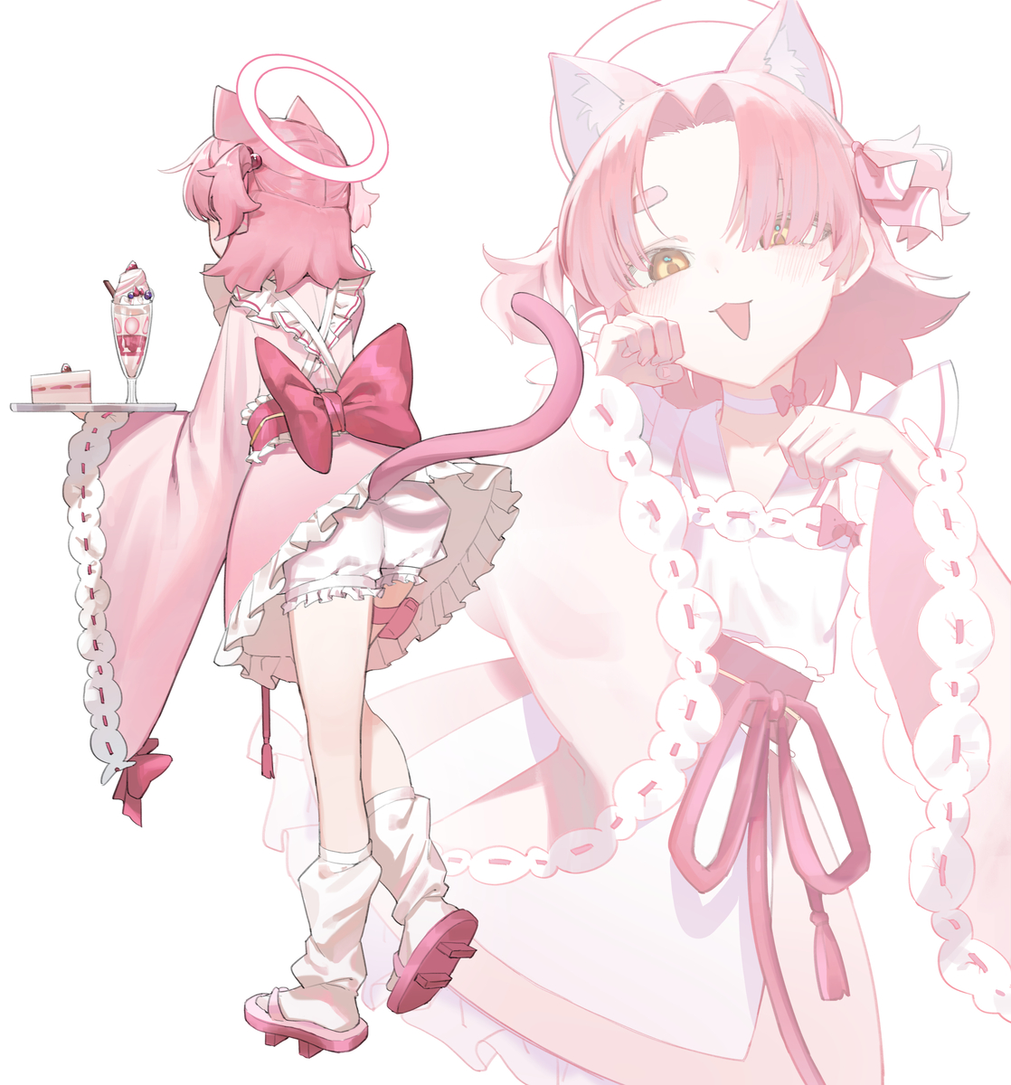 This is a pixiv picture whose title is イチゴ牛乳モブ🍓🥛.