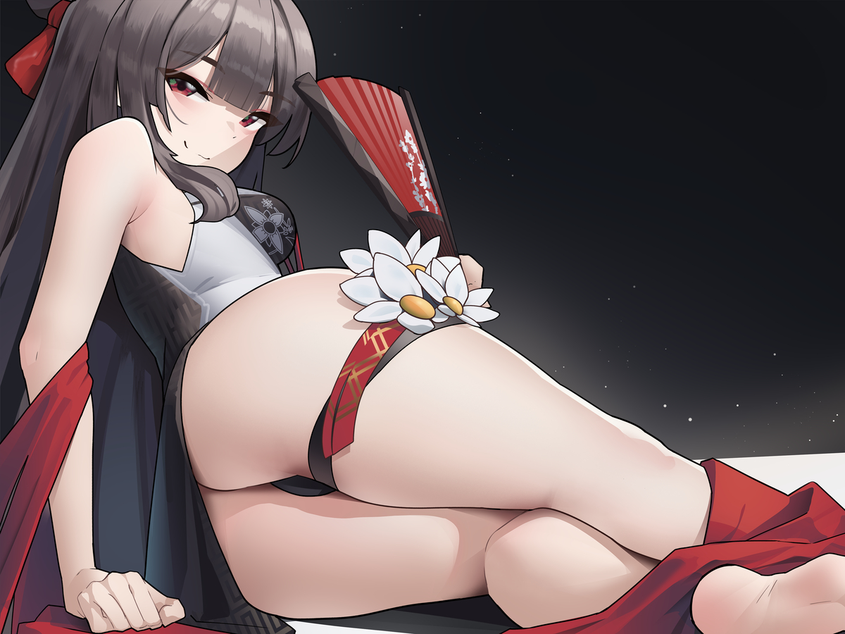 This is a pixiv picture whose title is Nikke Yan(ヤン).