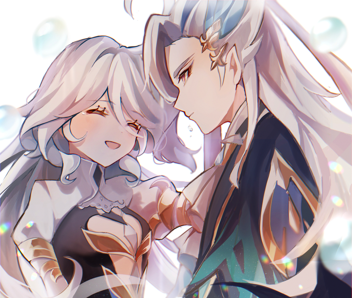 This is a pixiv picture whose title is じゃあね、ヌヴィレット.