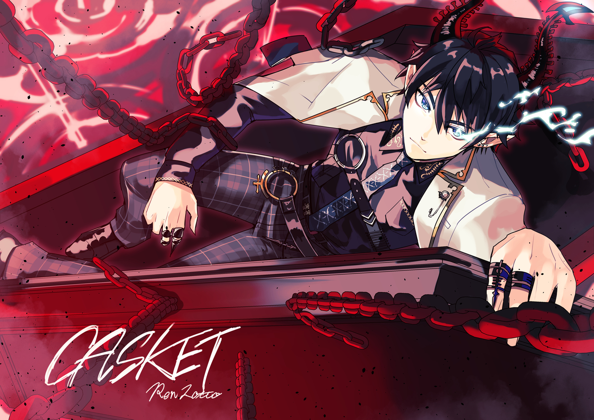 This is a pixiv picture whose title is CASKET.