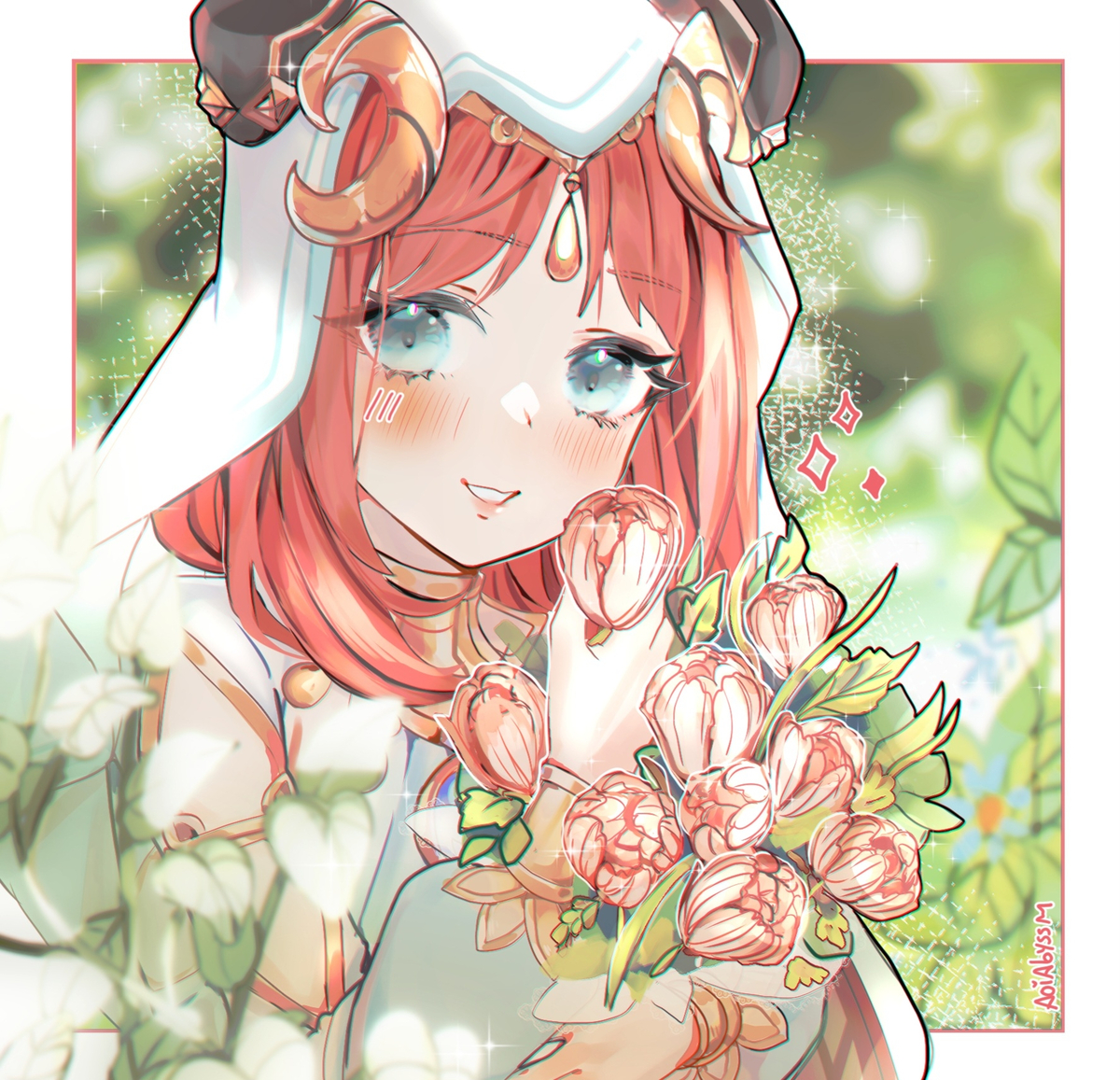 This is a pixiv picture whose title is ニィロウ.