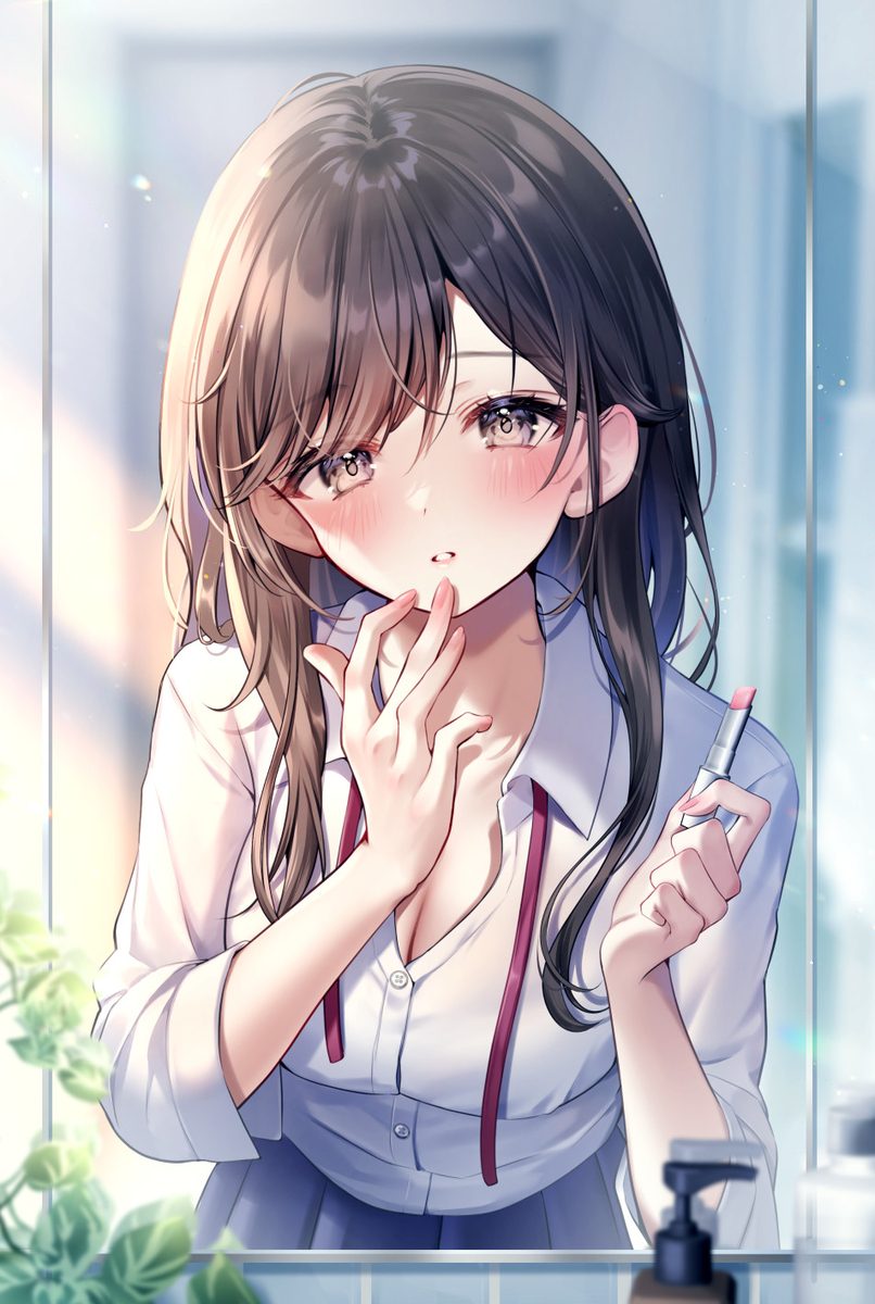 This is a pixiv picture whose title is かわいくなりたい。.