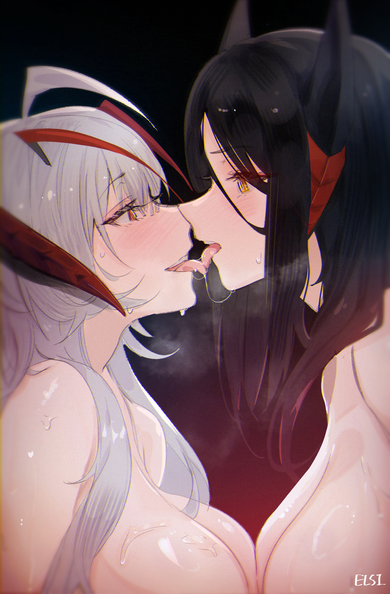 This is a pixiv picture whose title is W&Ines.