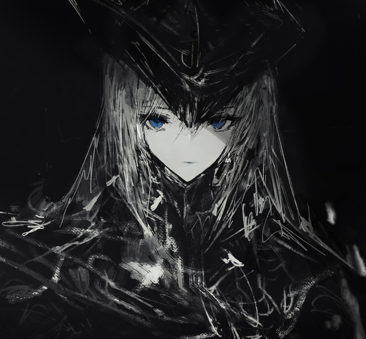 This is a pixiv picture whose title is 無題.