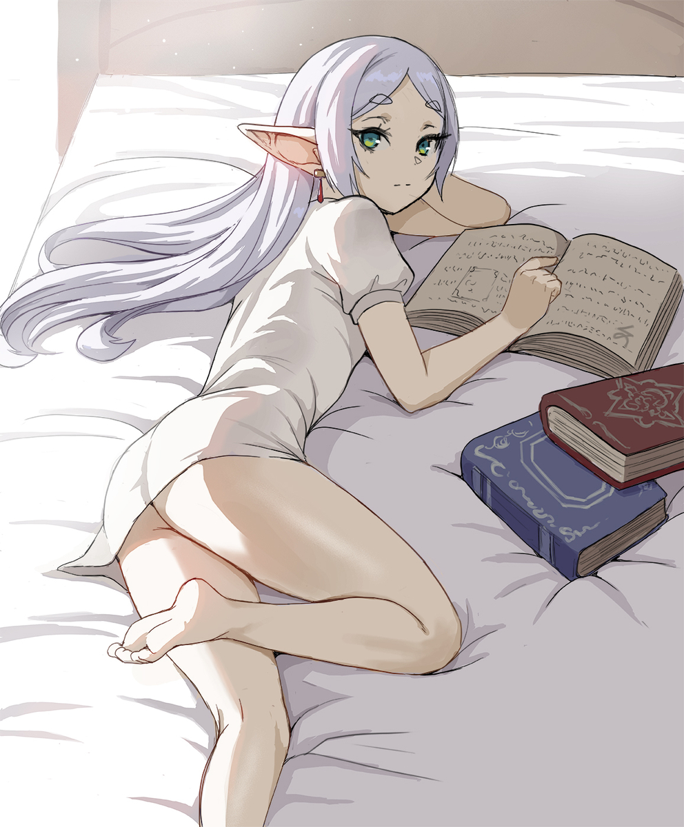 This is a pixiv picture whose title is フリーレン.