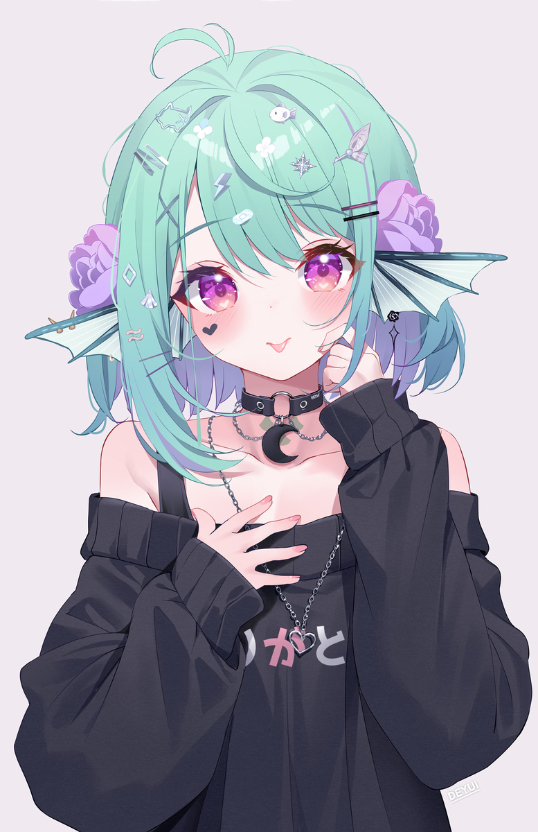 This is a pixiv picture whose title is Pastel Goth.