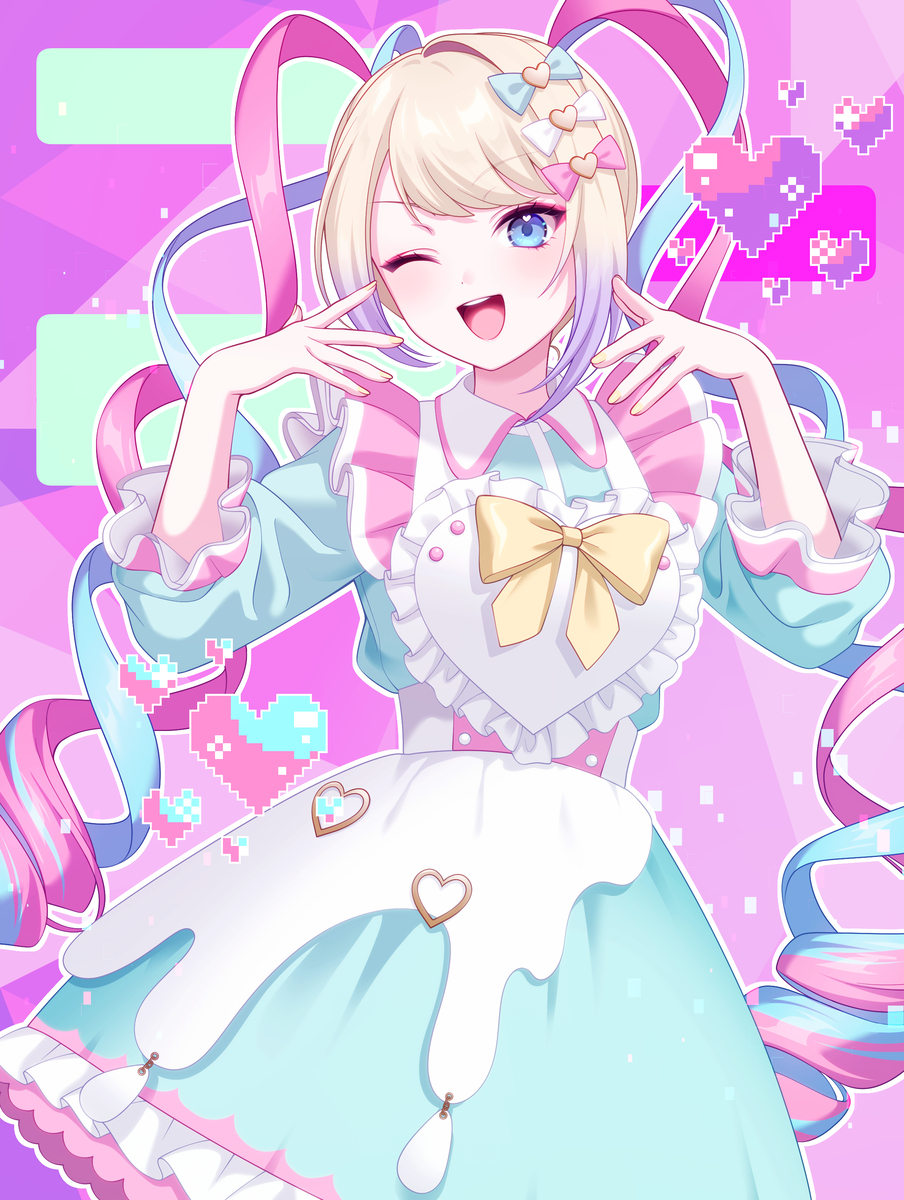 This is a pixiv picture whose title is 超てんちゃん໒꒱· ﾟ.