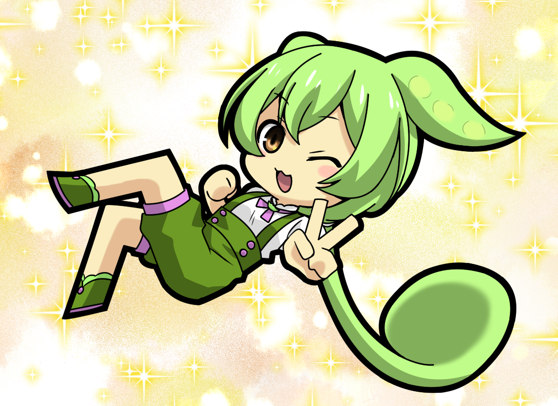 This is a pixiv picture whose title is ずんだもんなのだ.