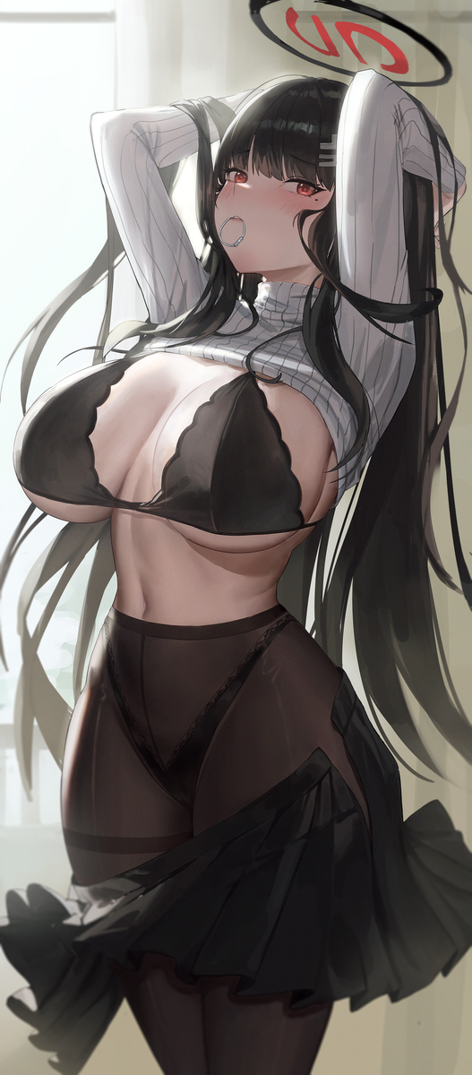 This is a pixiv picture whose title is 5日目 調月リオ.