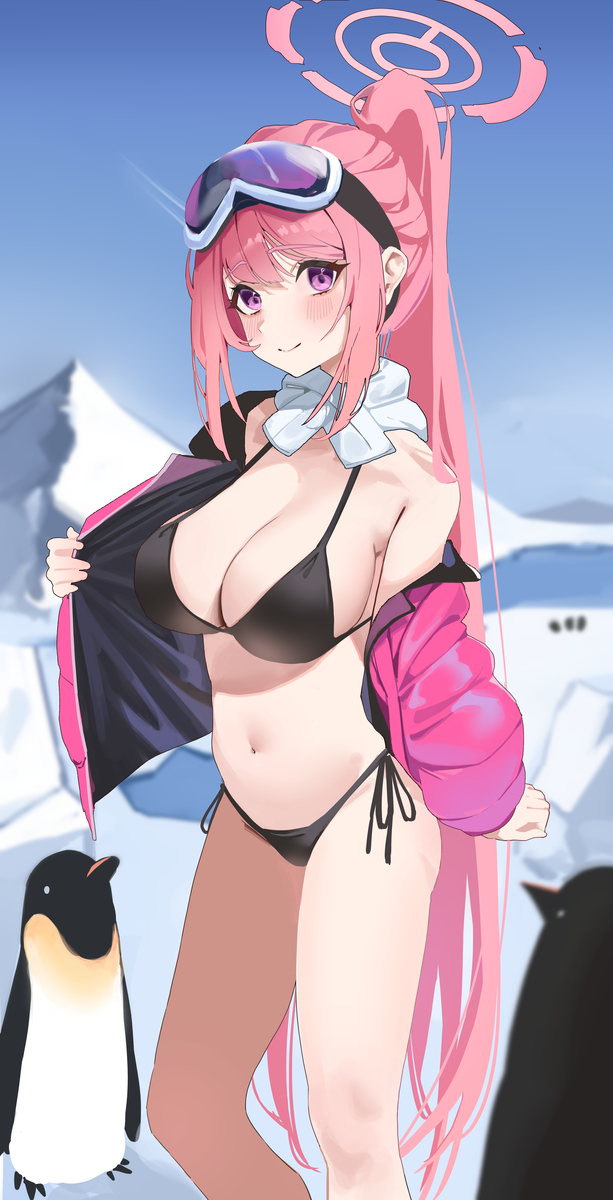This is a pixiv picture whose title is 이즈미모토 에이미.