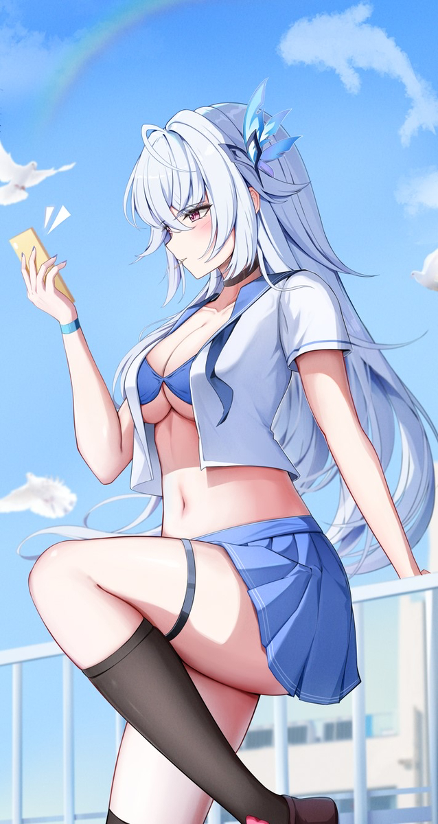 This is a pixiv picture whose title is Skirk.