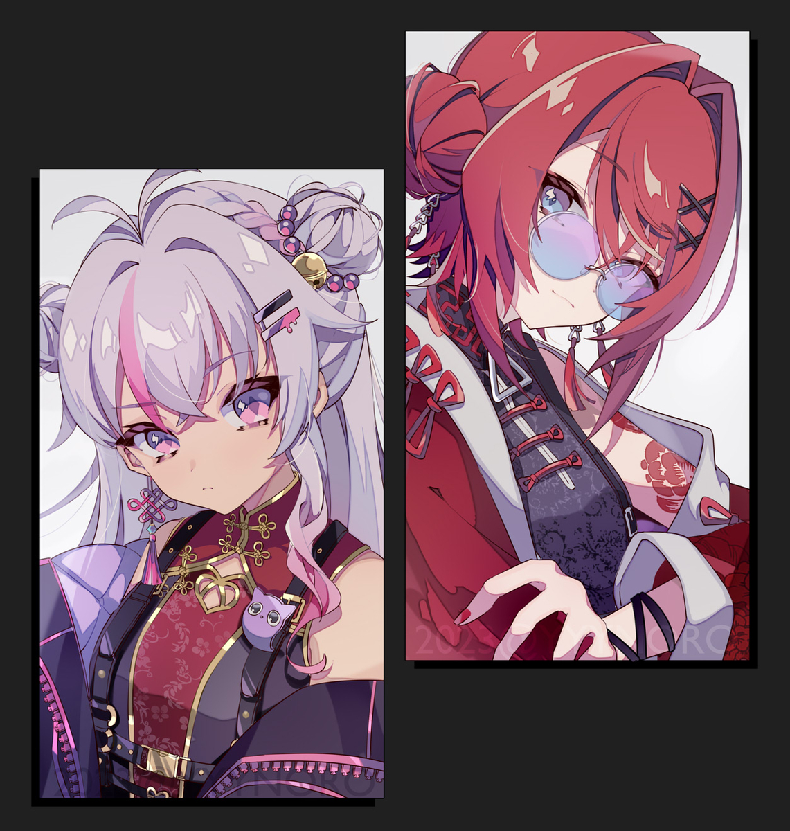 This is a pixiv picture whose title is ⧉.