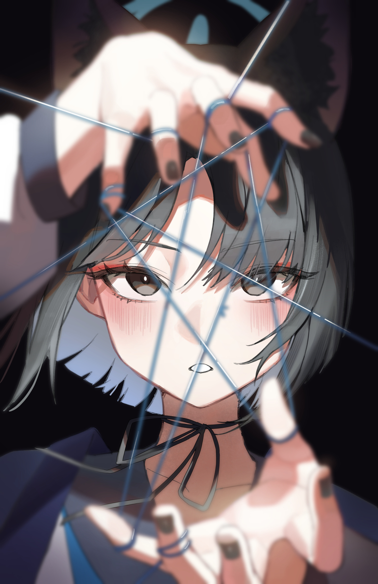 This is a pixiv picture whose title is 解いて。。。.