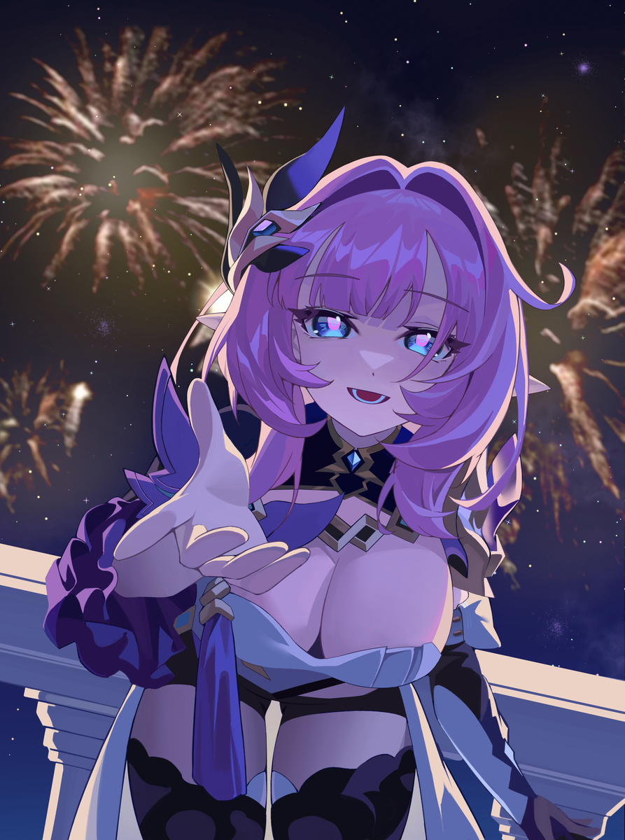 This is a pixiv picture whose title is Good night.
